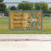 アッシジ&ヌンスの聖クレア(SAU 027)バナー1 横断幕 (インサイチュ)