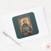 アッシジ・ローマカトリックの聖フランシス スクエアシール (封筒)