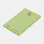 アッシジ(BK 002)の聖フランシス4"x6" ポストイット (アングル)