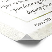 アッシジA平和のためのシンプル祈りの言葉のサンフランシス ポスター (角)