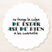 アッシデビエンアロス40 ペーパーコースター (正面)