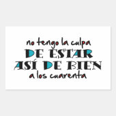 アッシデビエンアロス40 長方形シール (正面)