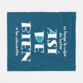 アッシデビエンアロス50 フリースブランケット (正面(横))