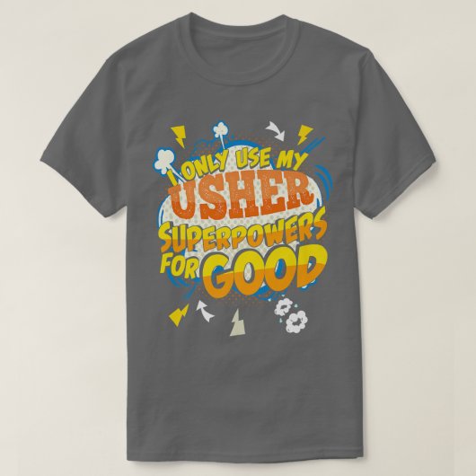 アッシャーおもしろい超大国Gag2359 Tシャツ (デザイン正面)