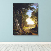 アッシャーのデュランドとビーズ キャンバスプリント (インサイチュ (ウッドフロア))