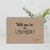 アッシャーの提案カードを使用するか 招待状 (スタンド正面)