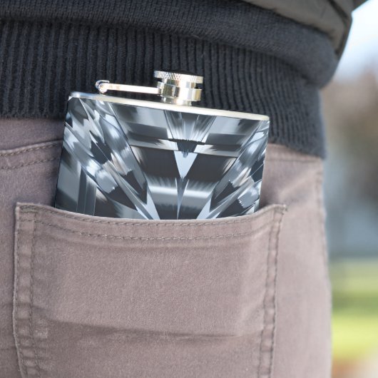 アッシャーカットダイヤモンドマクロ – 鏡ホール フラスク (インサイチュ)