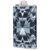 アッシャーカットダイヤモンドマクロ – 鏡ホール フラスク (左)