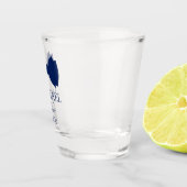 アッシャーブルーボウタイ ショットグラス (右)