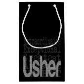 アッシャー並外れた スモールペーパーバッグ (裏面)