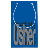 アッシャー並外れた スモールペーパーバッグ (裏面)