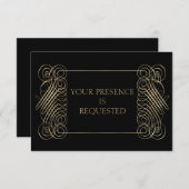 アッシャー新郎の提案ノートカード サンキューカード (正面/裏面)