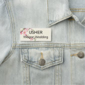 アッシャー結婚のさくらんぼが磁気のバックを咲かせる 名札 (インサイチュ)