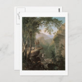 アッシャー茶色のデュランと燃えたスピリッツ ポストカード (正面/裏面)