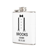 アッシャー黒弓タイ フラスク (左)