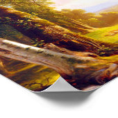 アッシャー・ブラウン・デュランの木々 ポスター (角)