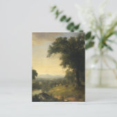 アッシャー・ブラウン・デュランドの牧歌的なシーン ポストカード (スタンド正面)