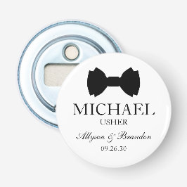 アッシャー ブラック ボウタイ 栓抜き