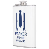 アッシャー ブルータイ フラスク (左)