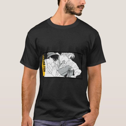 アッシュと英二 Tシャツ (正面)