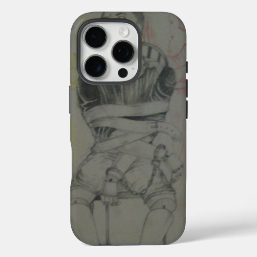 アッシュグレイ: 愛らしい自由平和と統一 Case-Mate iPhoneケース (裏面)