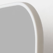 アッシュグレー、雲、コットンシード ピックルボールラケット (左詳細)