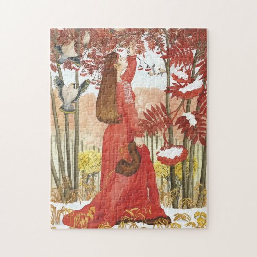 アッシュツリーウーマンフレキシブルジグソーパズル ジグソーパズル (縦)