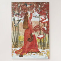 アッシュツリーウーマンフレキシブルジグソーパズル