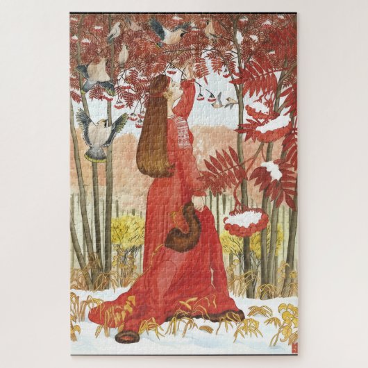 アッシュツリーウーマンフレキシブルジグソーパズル ジグソーパズル (縦)