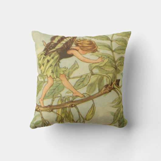 アッシュツリーフェアリー歩くオンブランチ クッション (裏面)