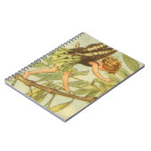 アッシュツリーフェアリー歩くオンブランチ ノートブック (左側)