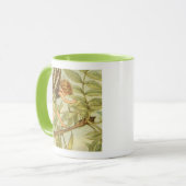 アッシュツリーフェアリー歩くオンブランチ マグカップ (正面左)