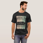 アッシュバーン元素周期表 アッシュバーン バージニア州 R Tシャツ (正面フル)