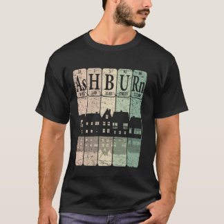 アッシュバーン元素周期表 アッシュバーン バージニア州 R Tシャツ