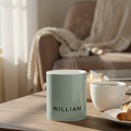 アッシュパーソナライズされたカラーとカスタム コーヒーマグカップ