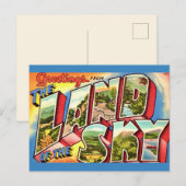 アッシュビルのランド・オブ・ザ・スカイ・ポストカード ポストカード (正面/裏面)