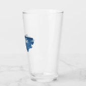 アッシュビルノースカロライナ木目 タンブラーグラス (左)