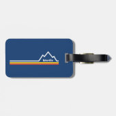 アッシュビル ラゲッジタグ (裏面横)