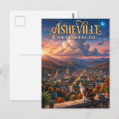 アッシュビル USA ポストカード (正面/裏面)