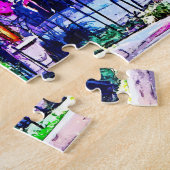 アッシュビルNC – ギフトショップ ジグソーパズル (側面)