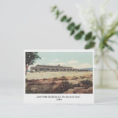 アッシュフォークレイルウェイステーションAZ，エスカランテホテル1900s ポストカード (スタンド正面)