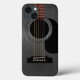 アッシュブラックアコースティックギター iPhone 13ケース