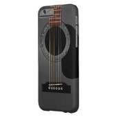 アッシュブラックアコースティックギター Case-Mate iPhoneケース (裏面左)