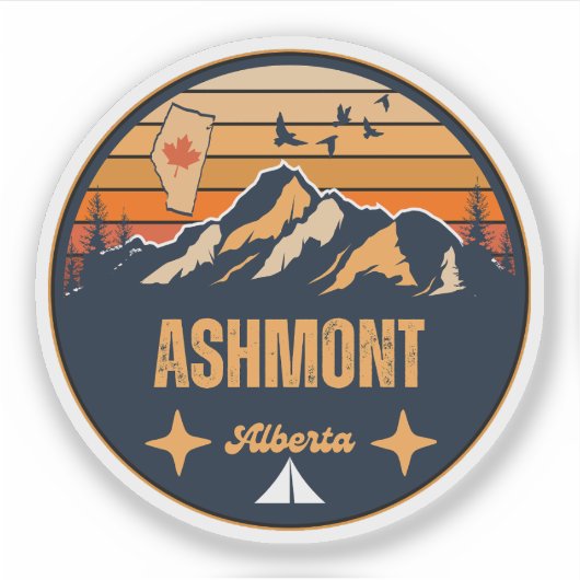 アッシュモント(Alberta) シール (正面)
