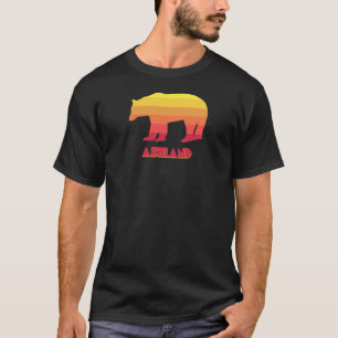 アッシュランドオレゴンのレインボーベア Tシャツ