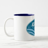 アッシュランドオレゴンアウトドア ツートーンマグカップ (左)