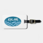 アッシュランドオレゴンアウトドア ラゲッジタグ (正面横)