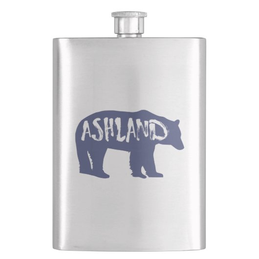アッシュランドオレゴン熊 フラスク (正面)