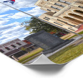 アッシュール郡裁判所，ギルマー，テキサス州ポスター ポスター (角)