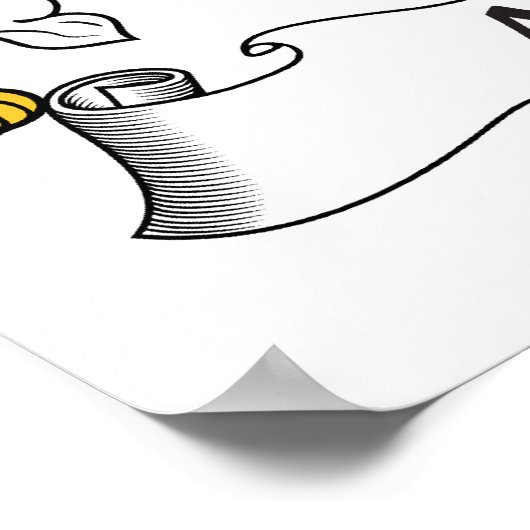 アッシュ家紋 ポスター (角)